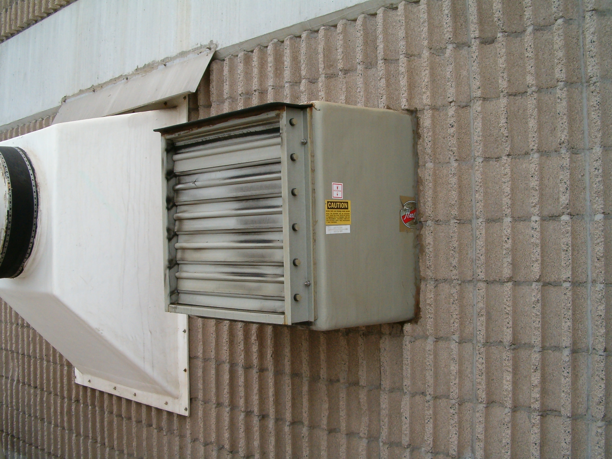 Damper Wall Fan
